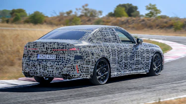 New BMW 3 Series petrol - rear cornering