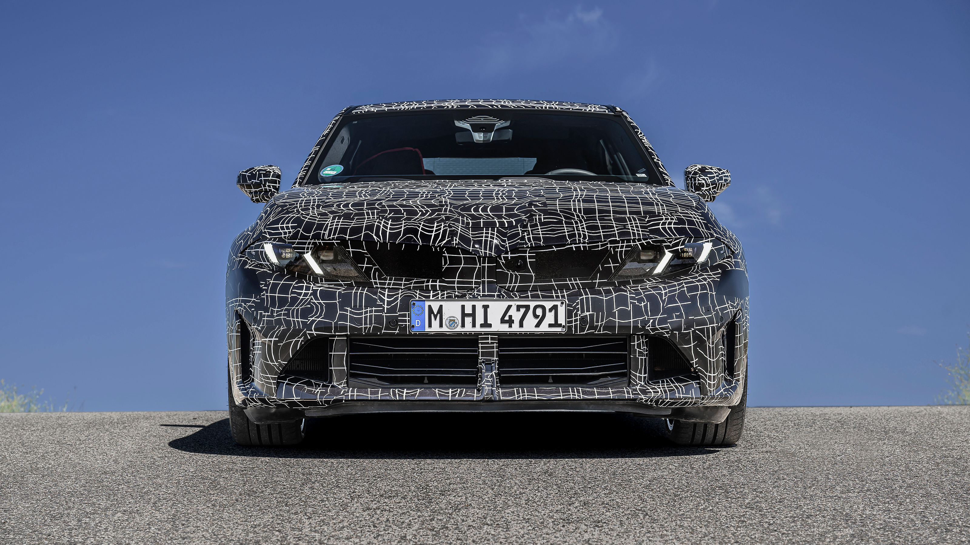 New BMW 3 Series petrol - static front end