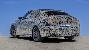 New BMW 3 Series petrol - static rear 3/4