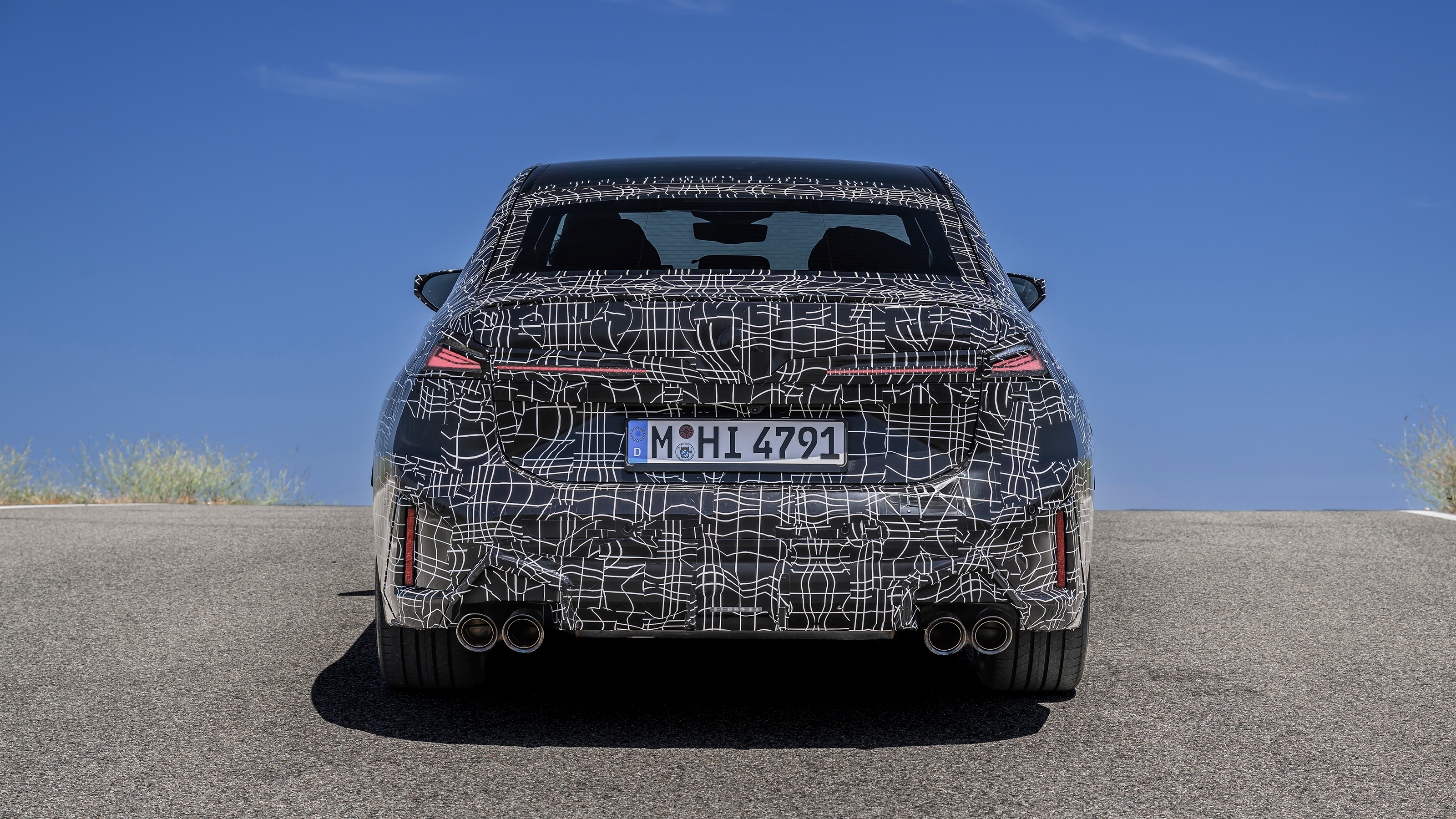 New BMW 3 Series petrol - static rear