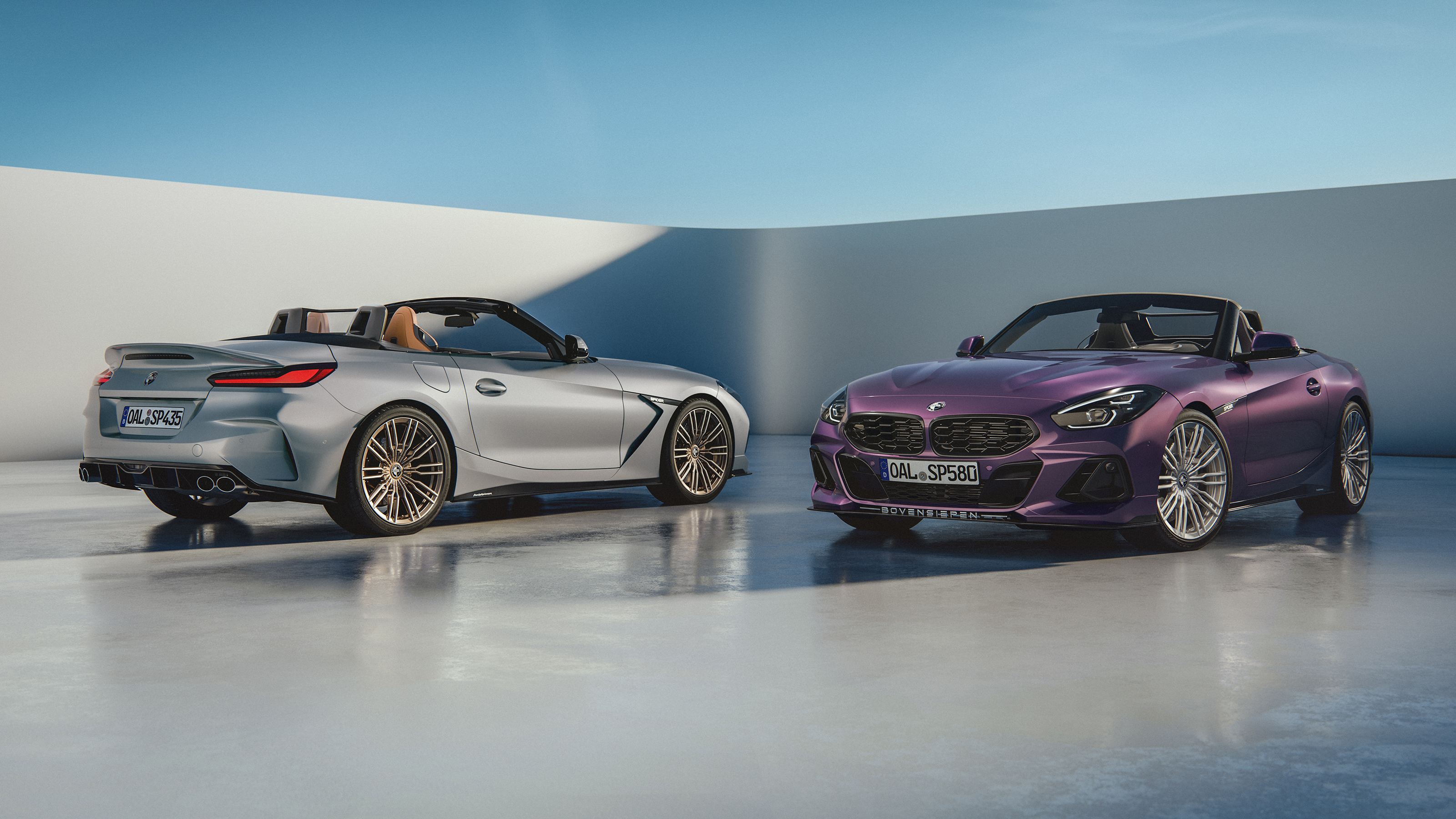 New Bovensiepen Spider - front and rear angled