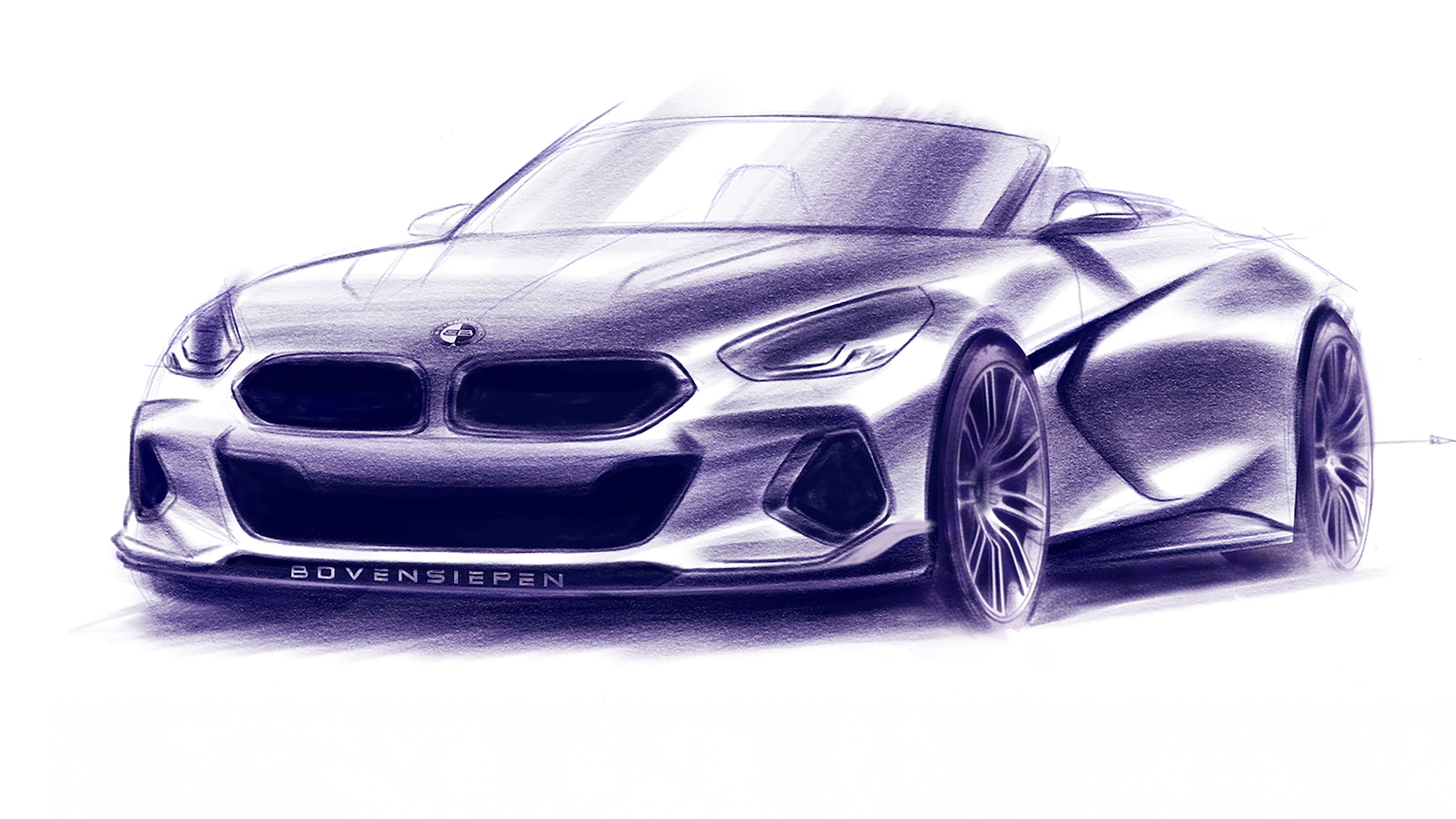 New Bovensiepen Spider - sketch front