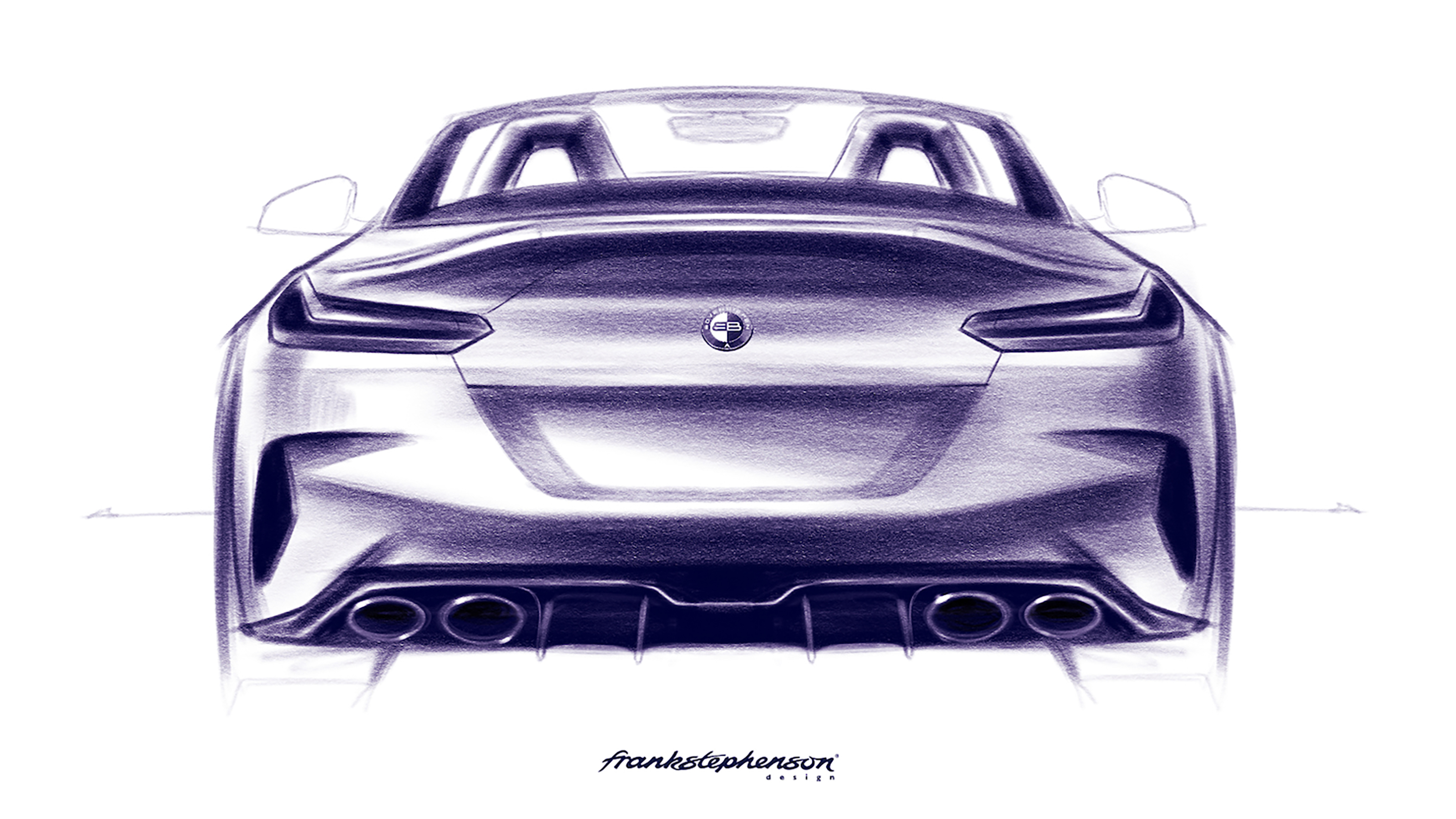 New Bovensiepen Spider - sketch rear