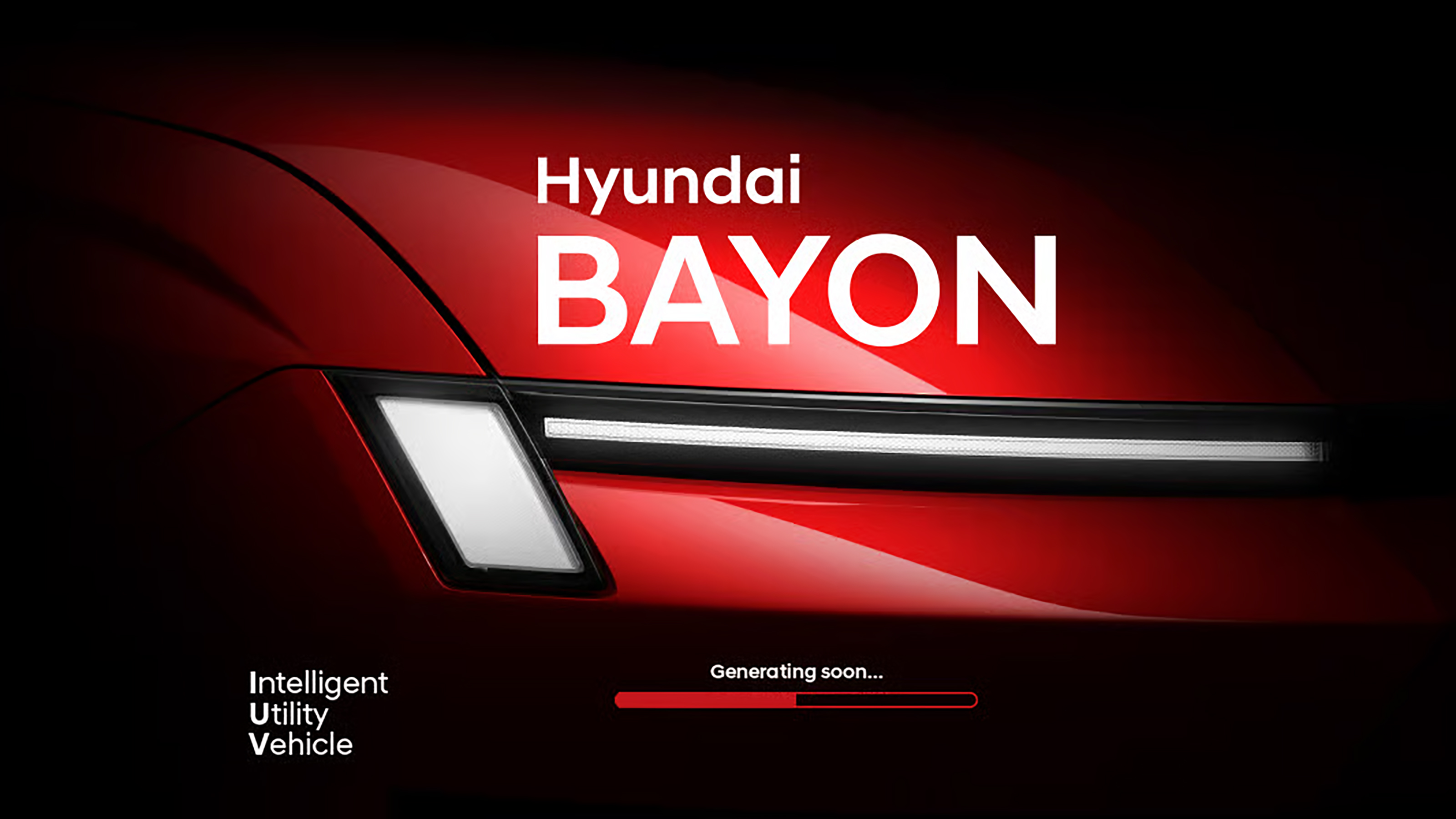 New Hyundai Bayon - headlight