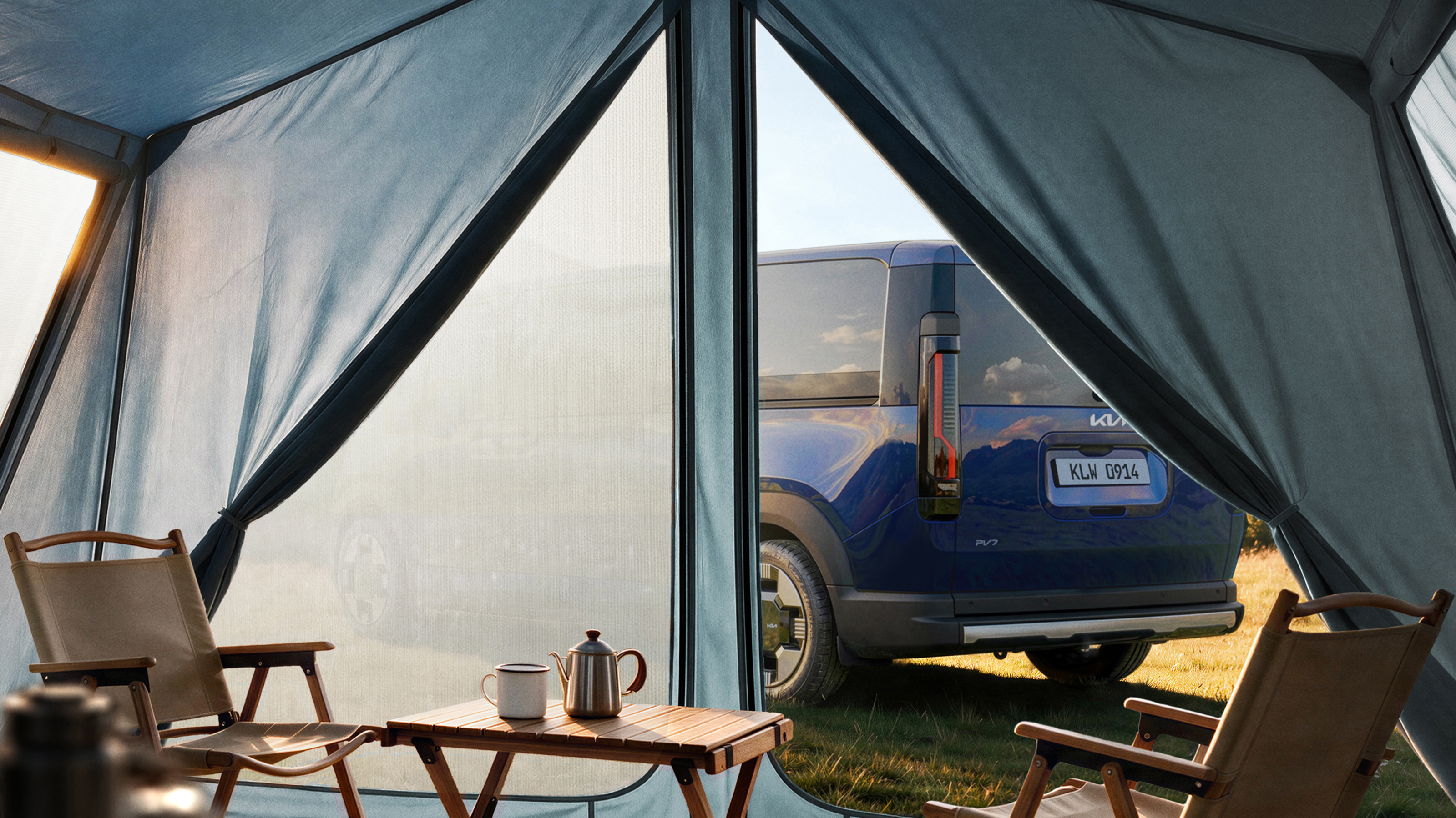 New Kia PV7 teaser - rear