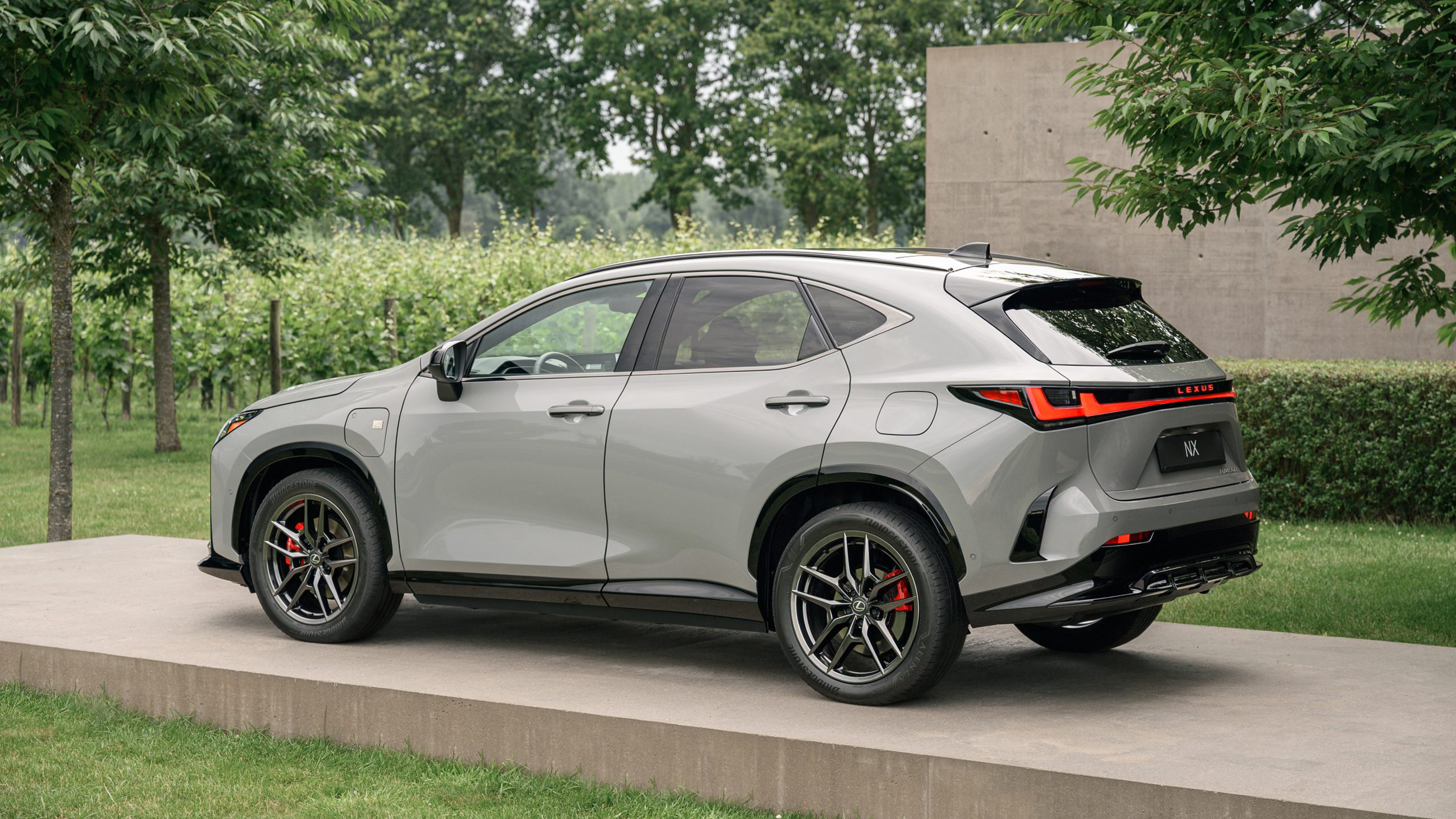 New Lexus NX facelift - rear static 