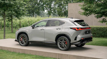 New Lexus NX facelift - rear static
