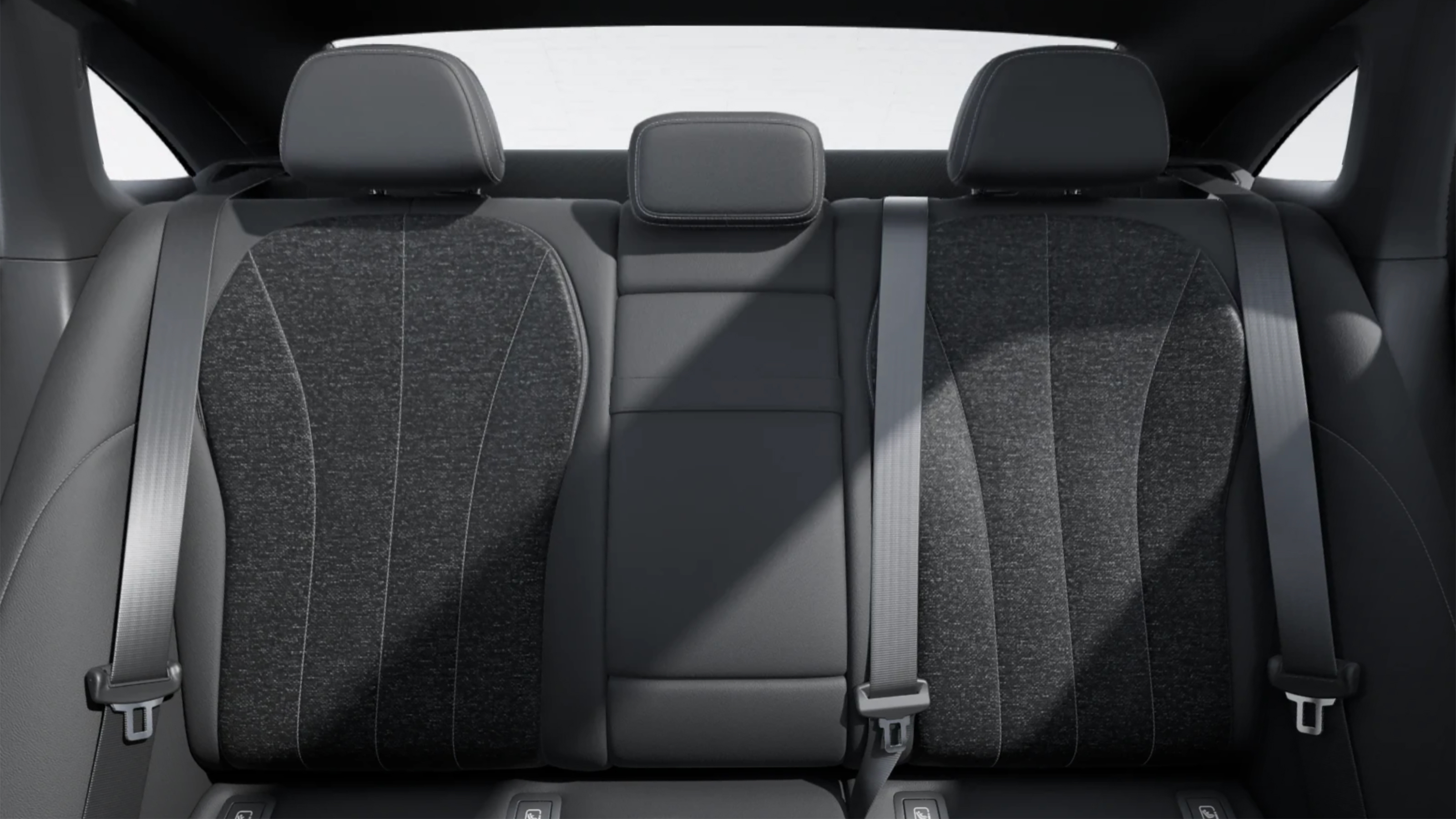 New Mercedes C-Class Electric - back seats configurator