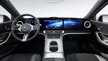 New Mercedes C-Class Electric - dashboard configurator