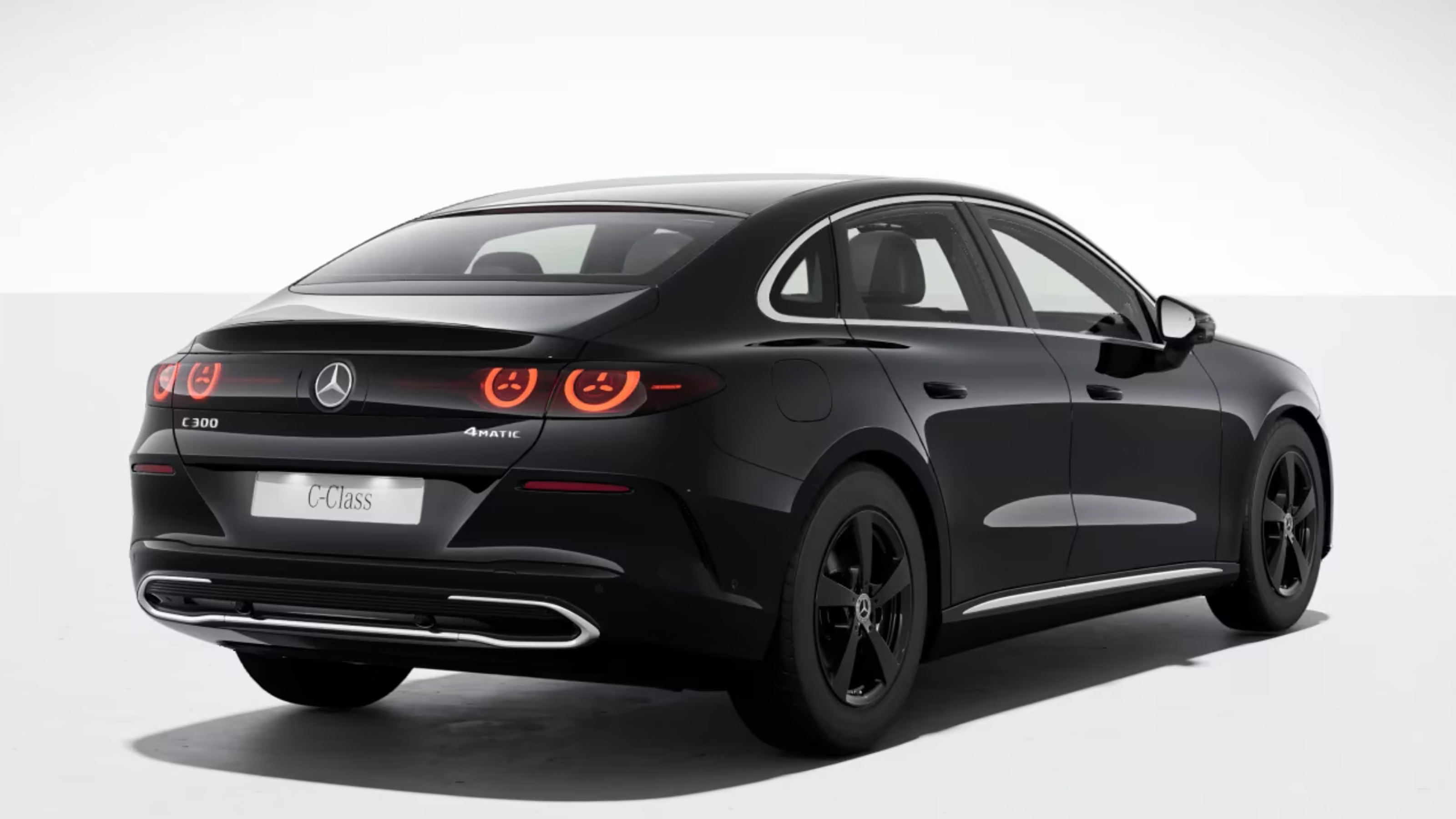 New Mercedes C-Class Electric - rear 3/4 configurator