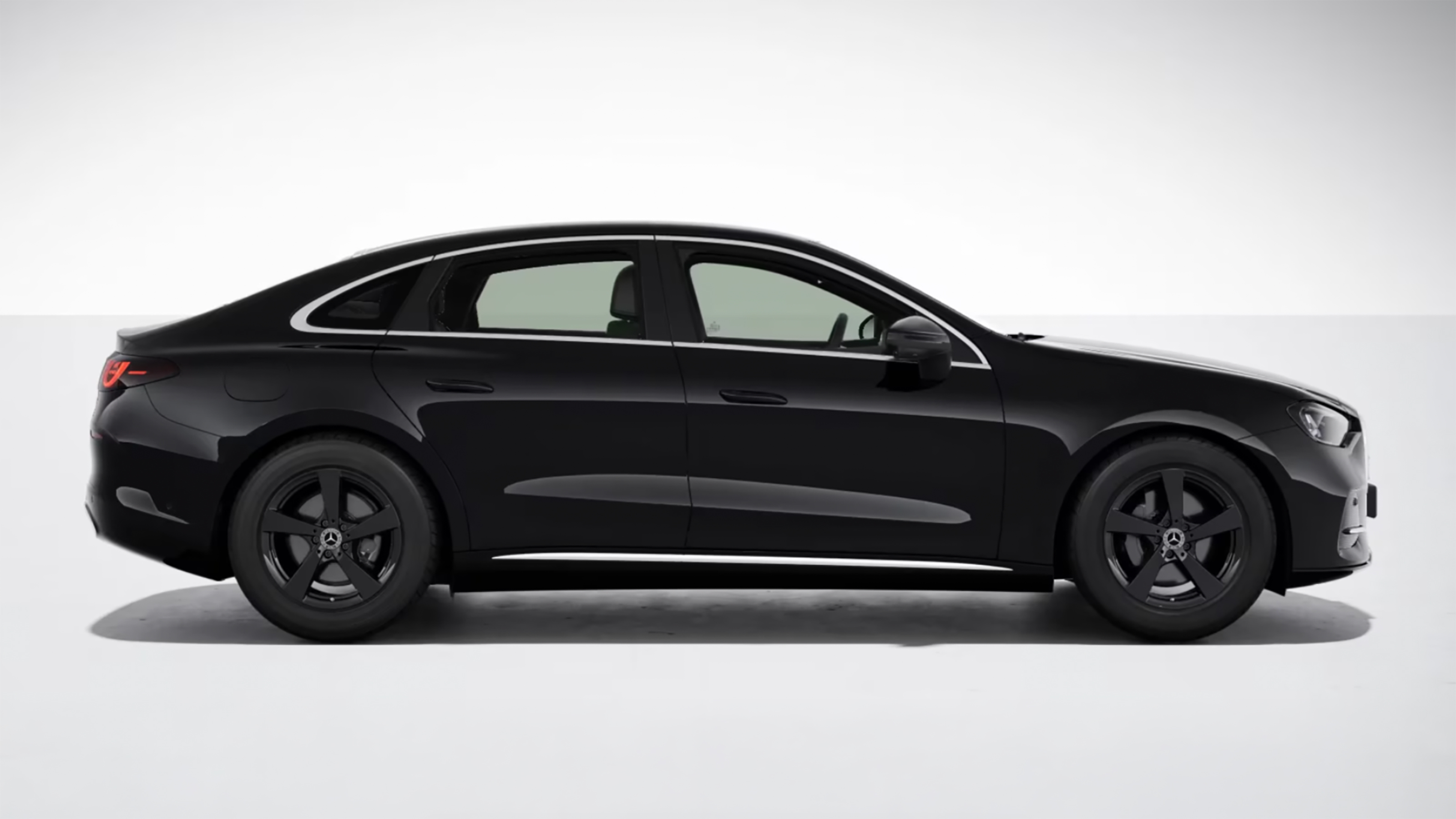 New Mercedes C-Class Electric - side profile configurator