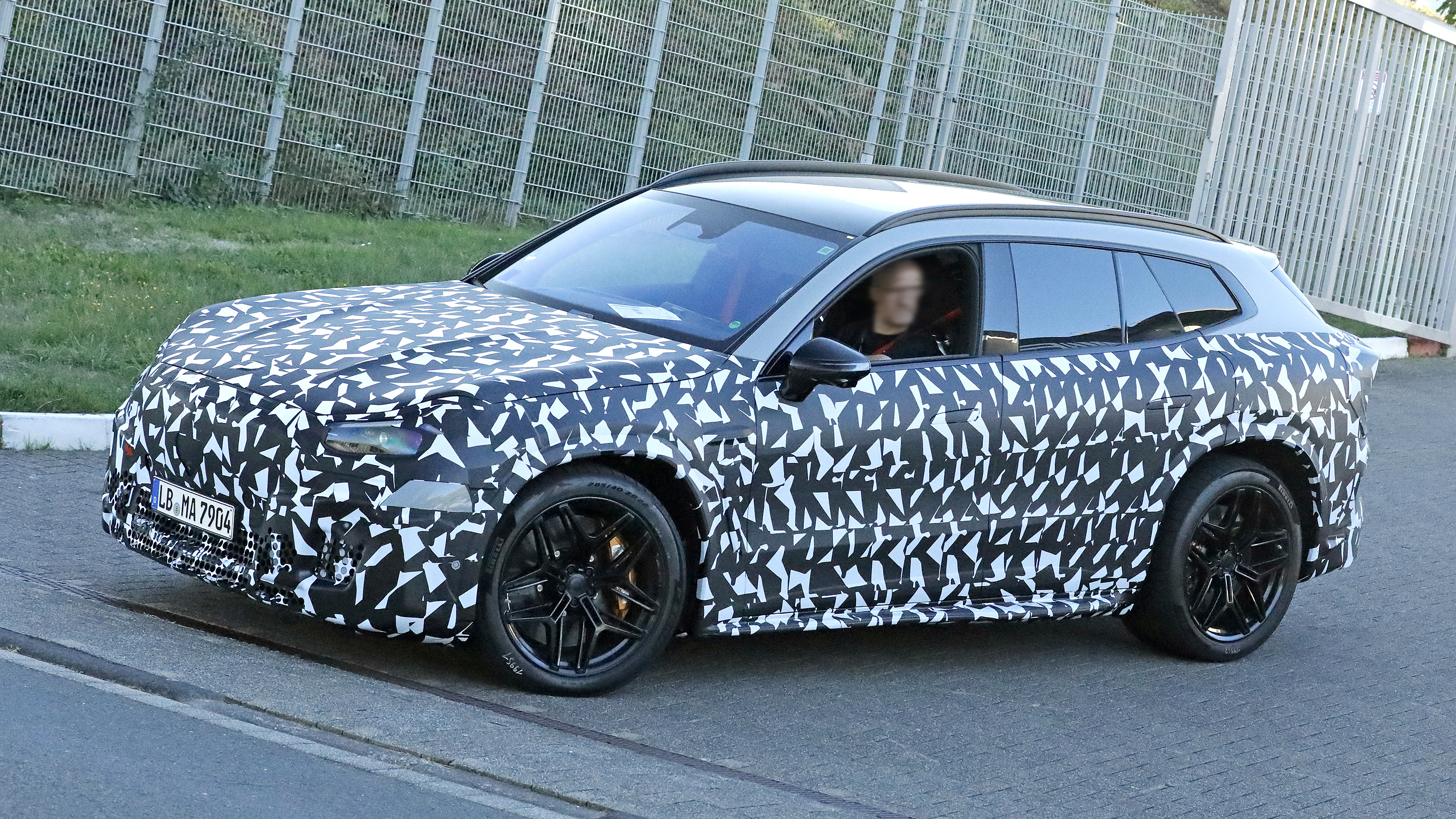 New Mercedes-AMG GT SUV - front angled