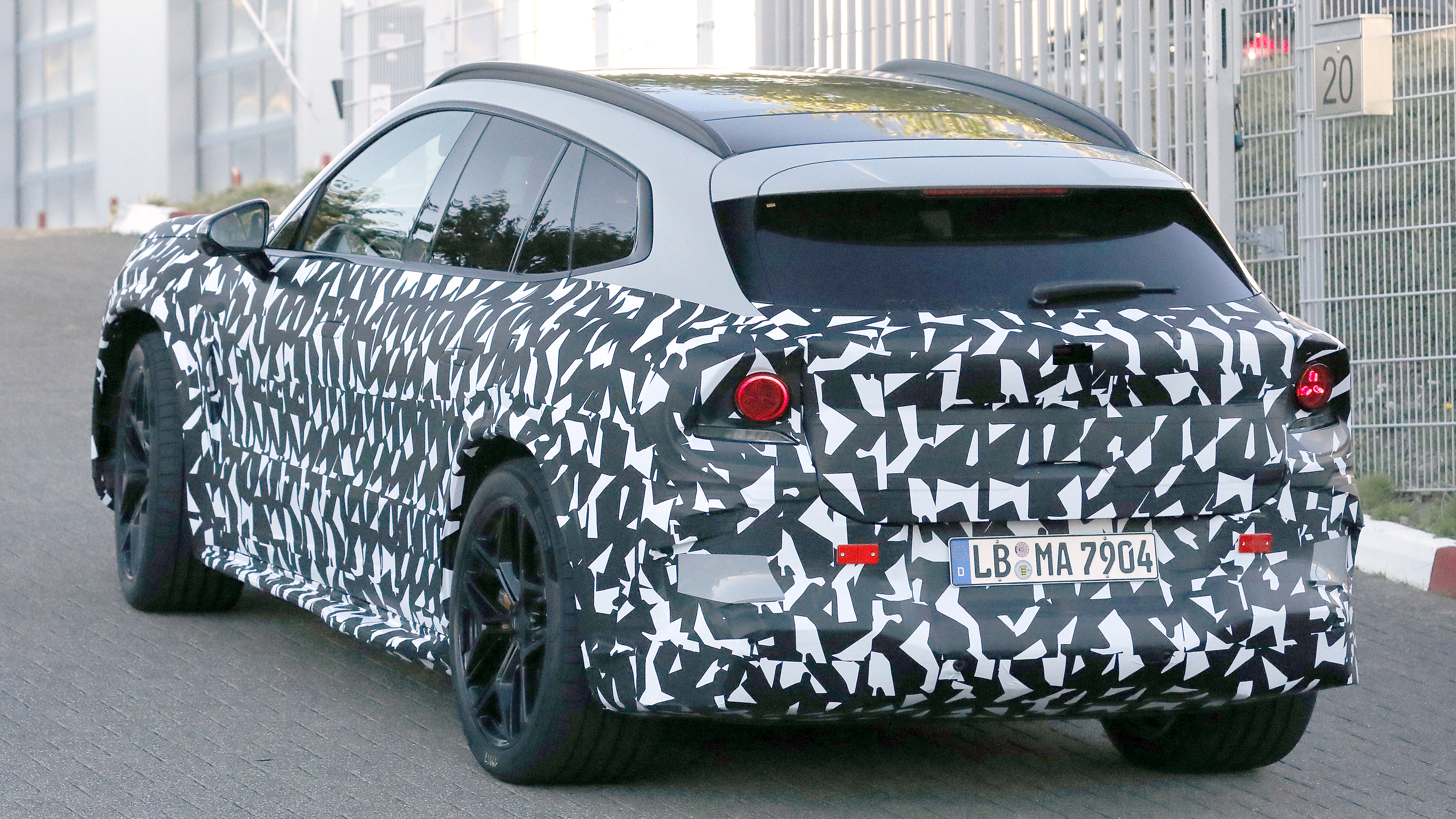 New Mercedes-AMG GT SUV - rear 3/4