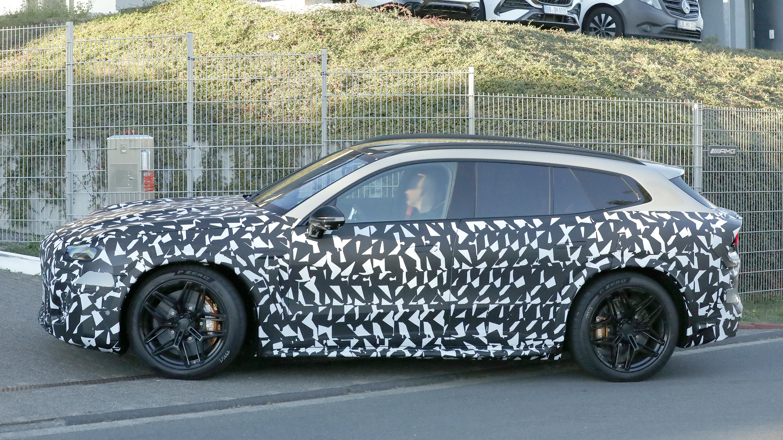 New Mercedes-AMG GT SUV - side profile