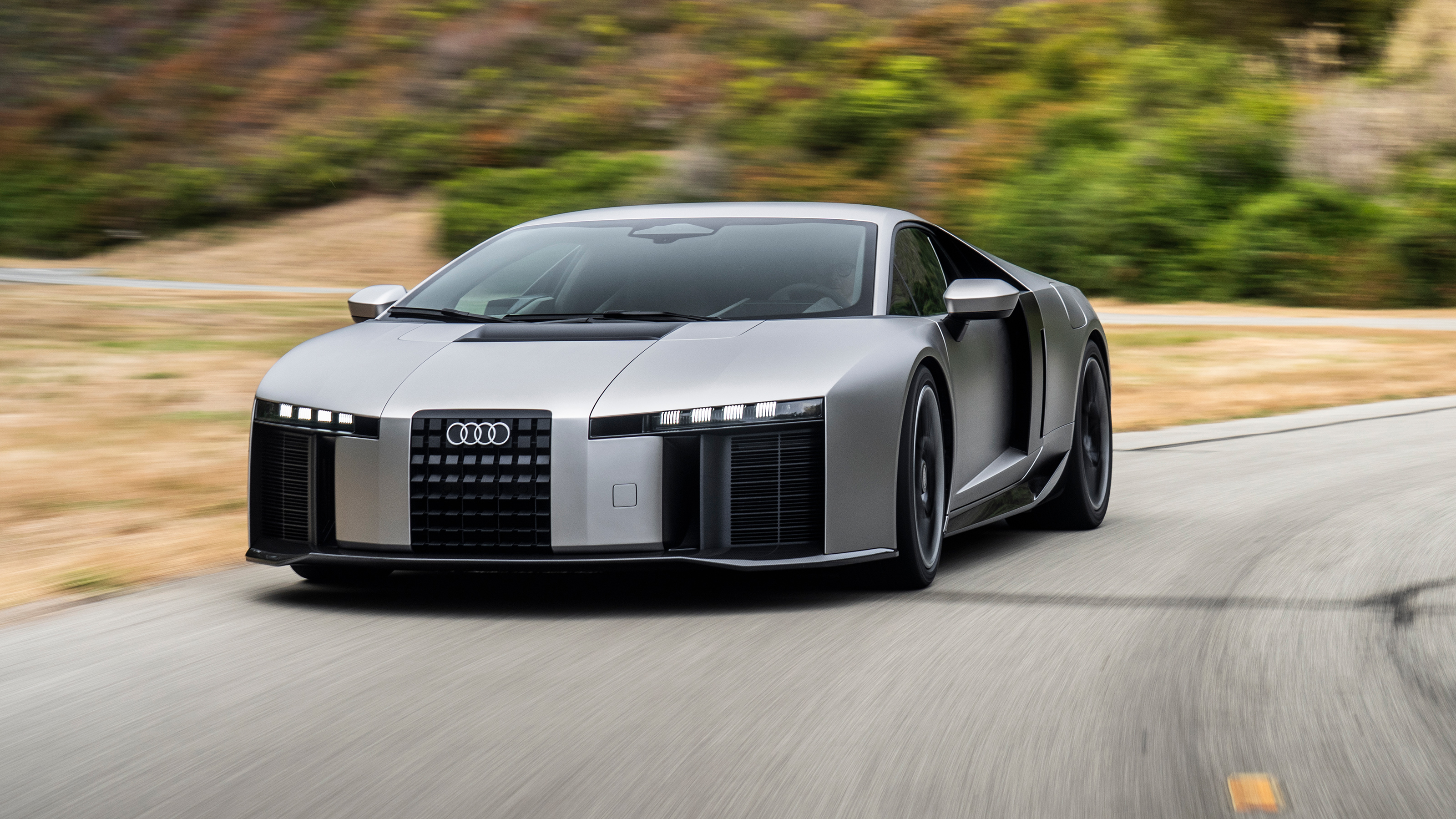 Audi Nuvolari - front cornering