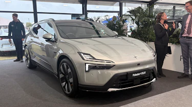 New Polestar 4 at Salon Prive - front static