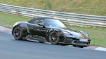 Porsche Boxster electric 2026 spy shots