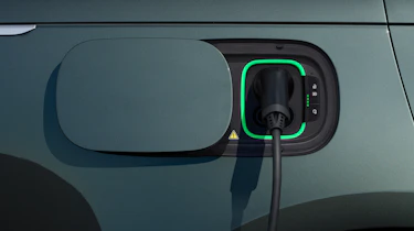 Range Rover Electric charging flap