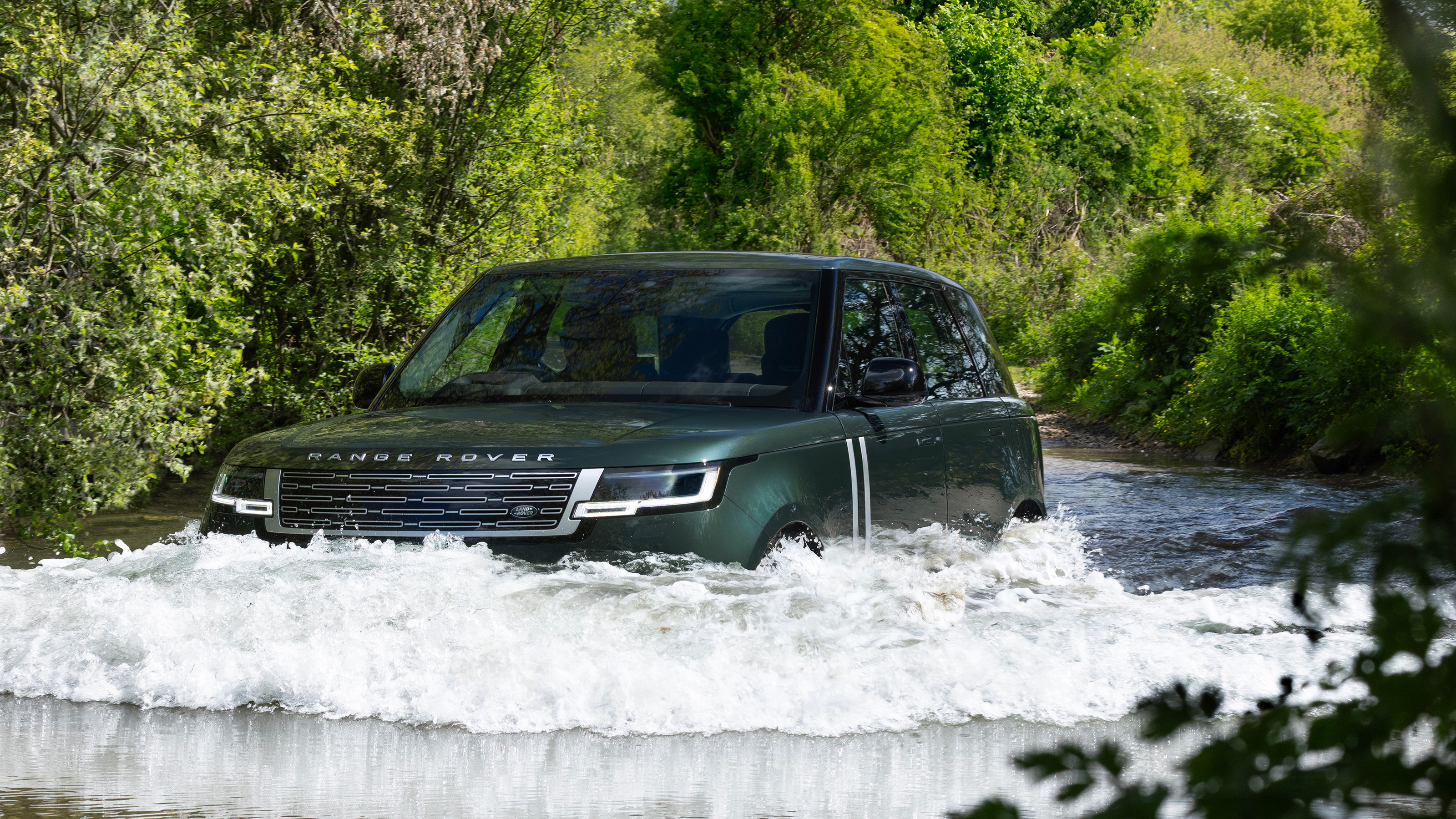 Range Rover Electric wading