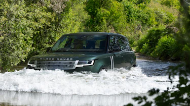 Range Rover Electric wading