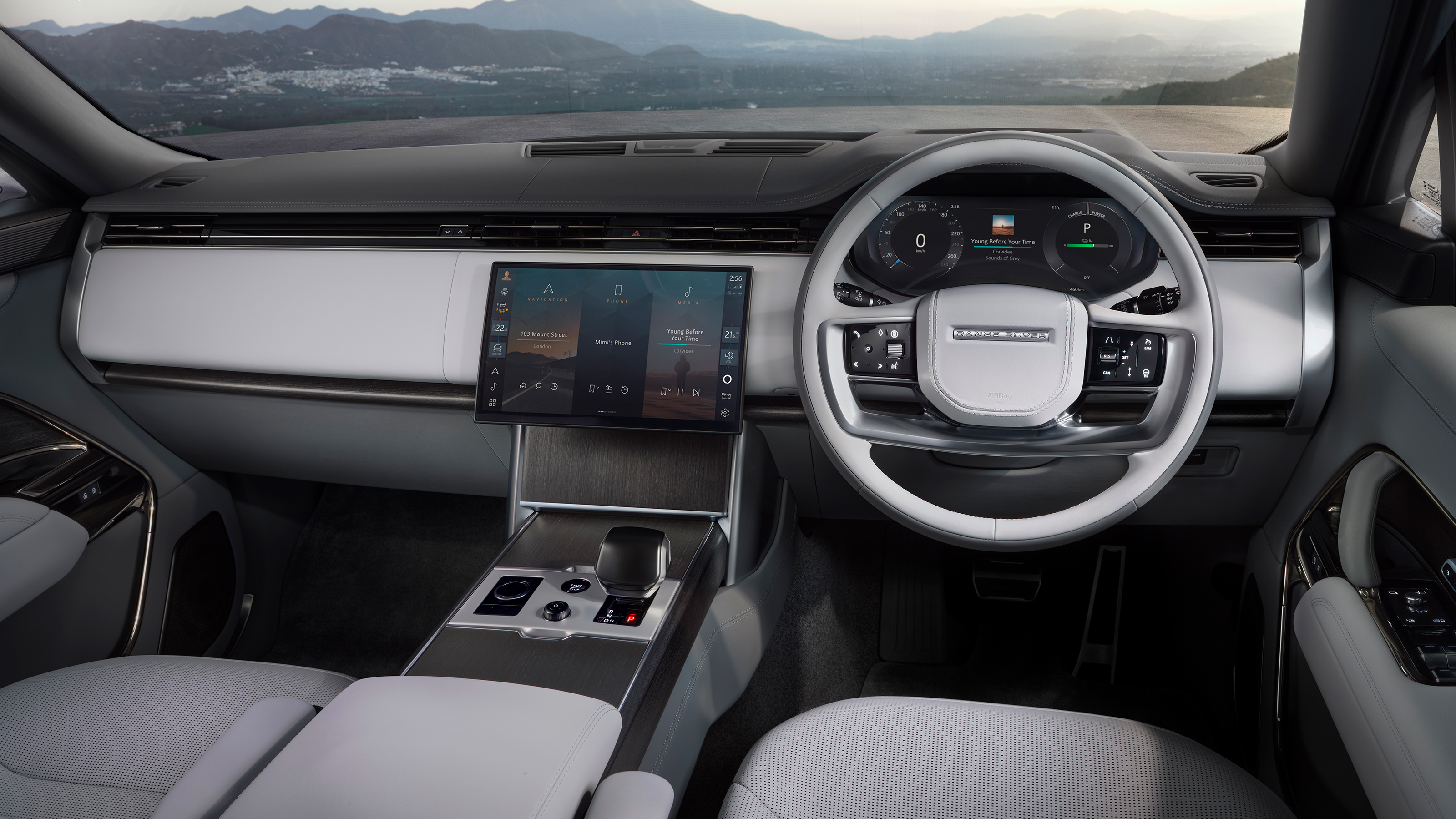 Range Rover Electric interior