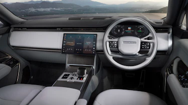 Range Rover Electric interior