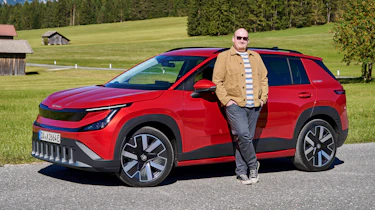 Ellis Hyde with the Skoda Epiq