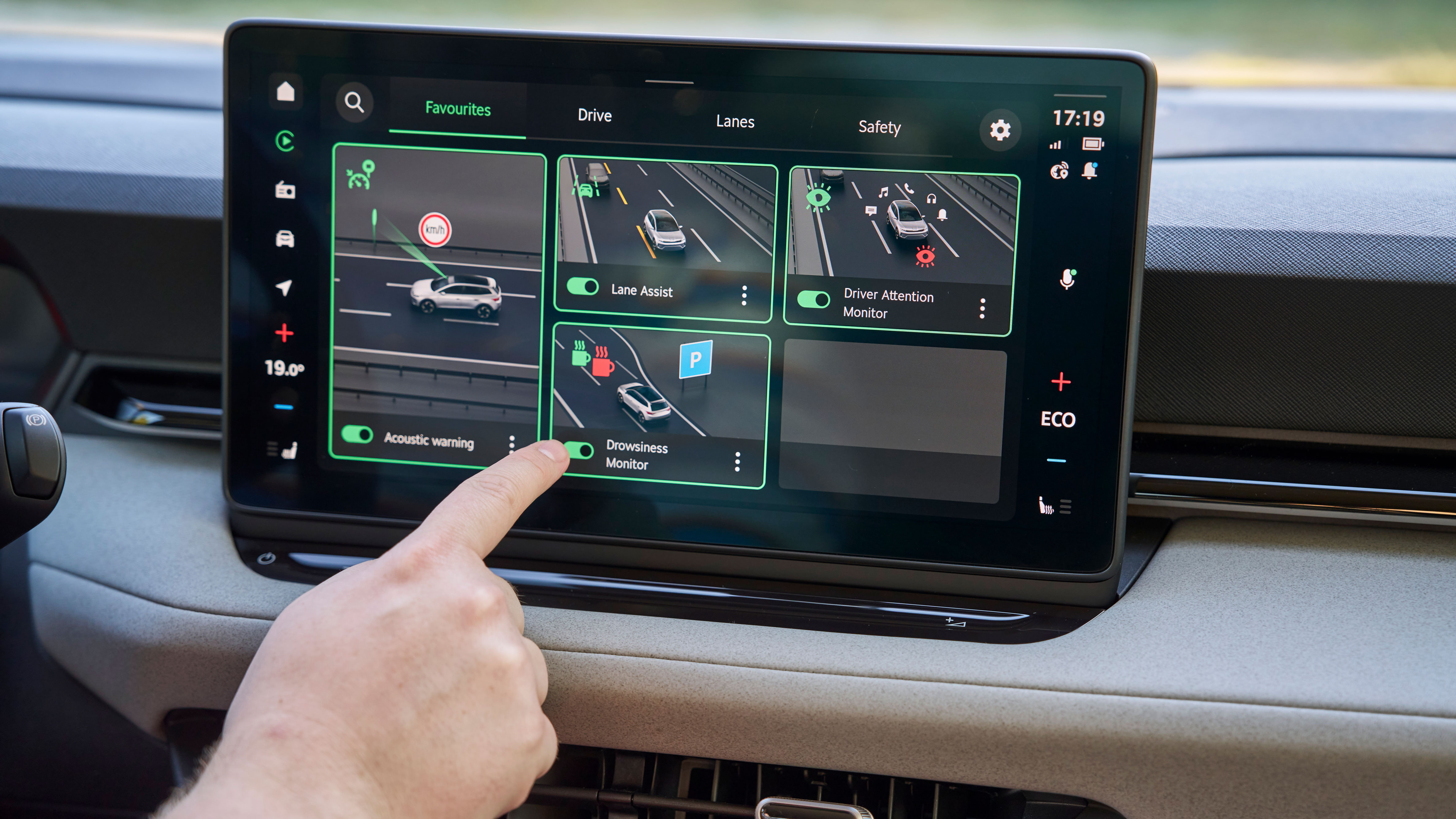 Skoda Epiq - touchscreen
