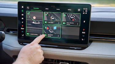 Skoda Epiq - touchscreen
