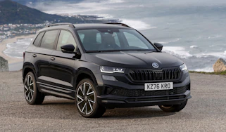 New Skoda Karoq Sportline Black Edition - front static