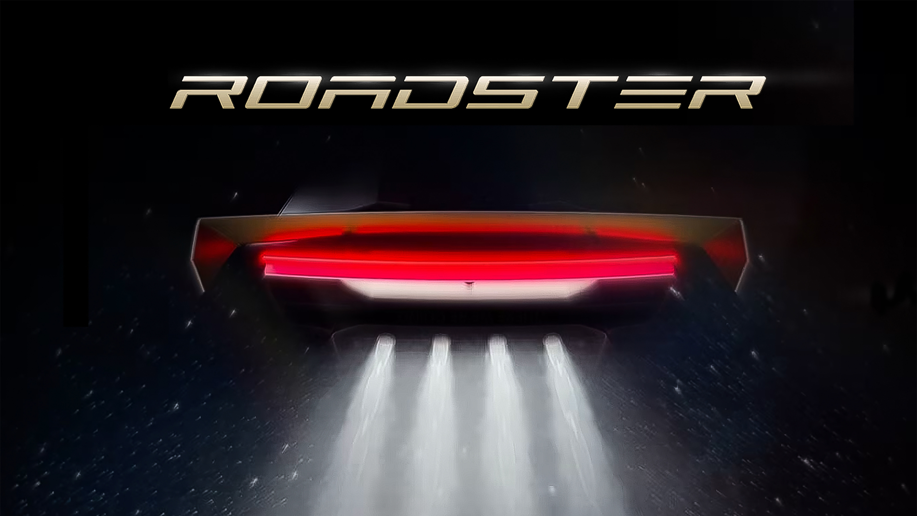 Tesla Roadster teaser