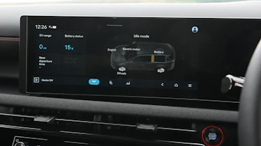 Hyundai Tucson - infotainment screen