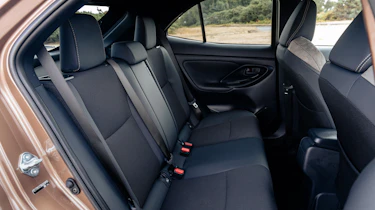 Toyota Yaris Cross facelift - rear seats