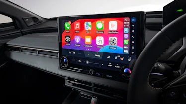 Toyota bZ4X Touring - infotainment screen