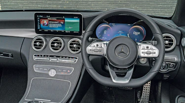 Used Mercedes C-Class Cabriolet - dash