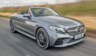 Used Mercedes C-Class Cabriolet - front