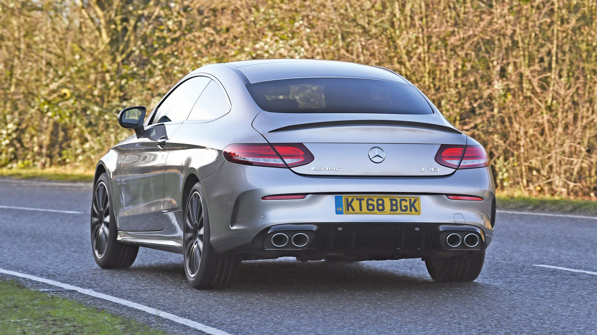 Used Mercedes C-Class Coupe - rear
