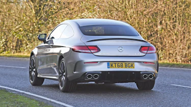 Used Mercedes C-Class Coupe - rear