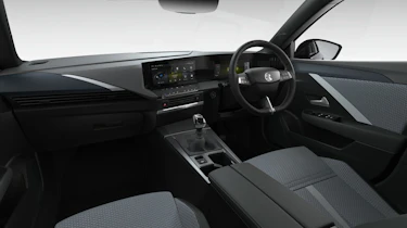 Vauxhall Astra manual - interior
