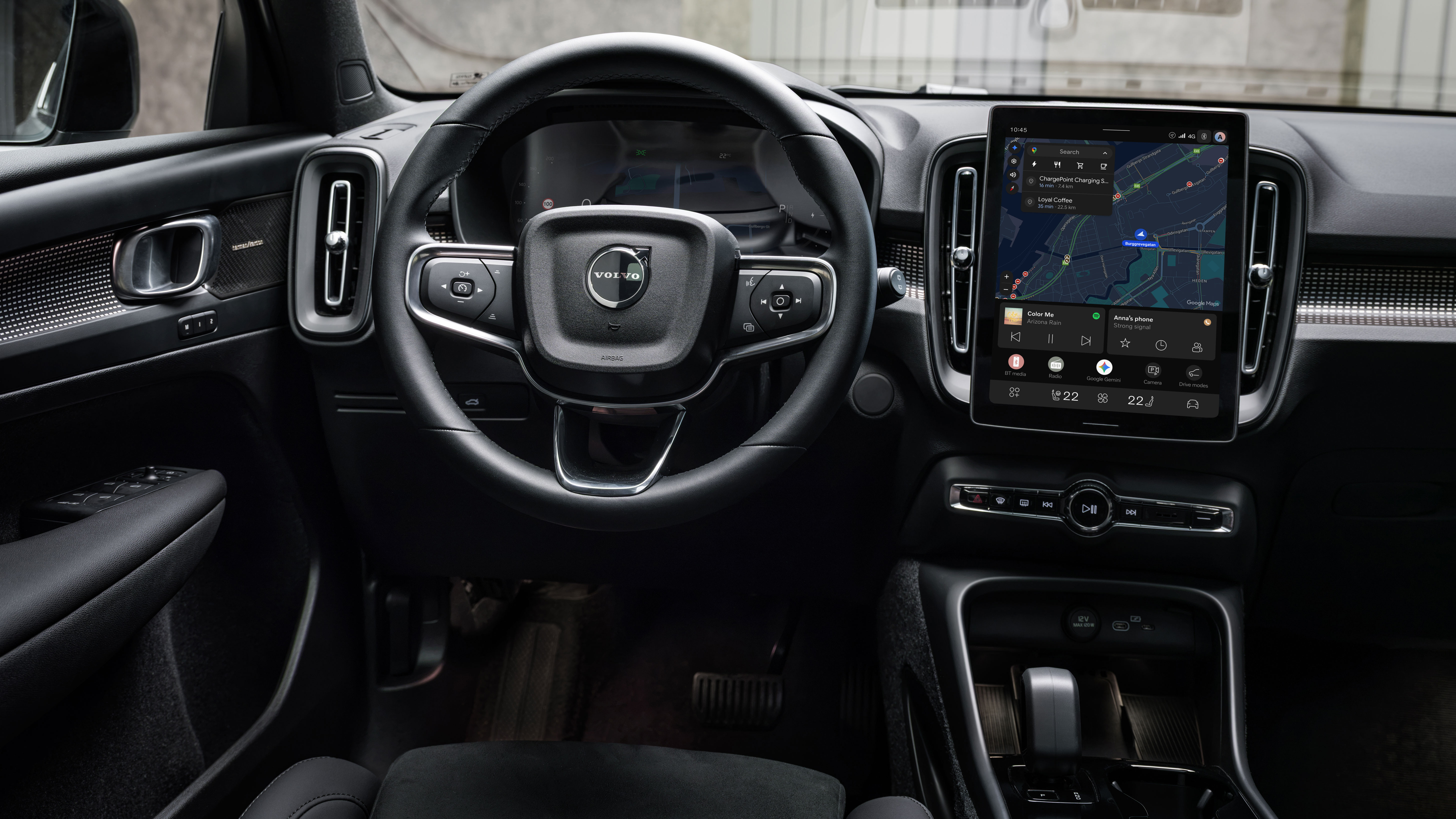 Volvo EX40 facelift - dash