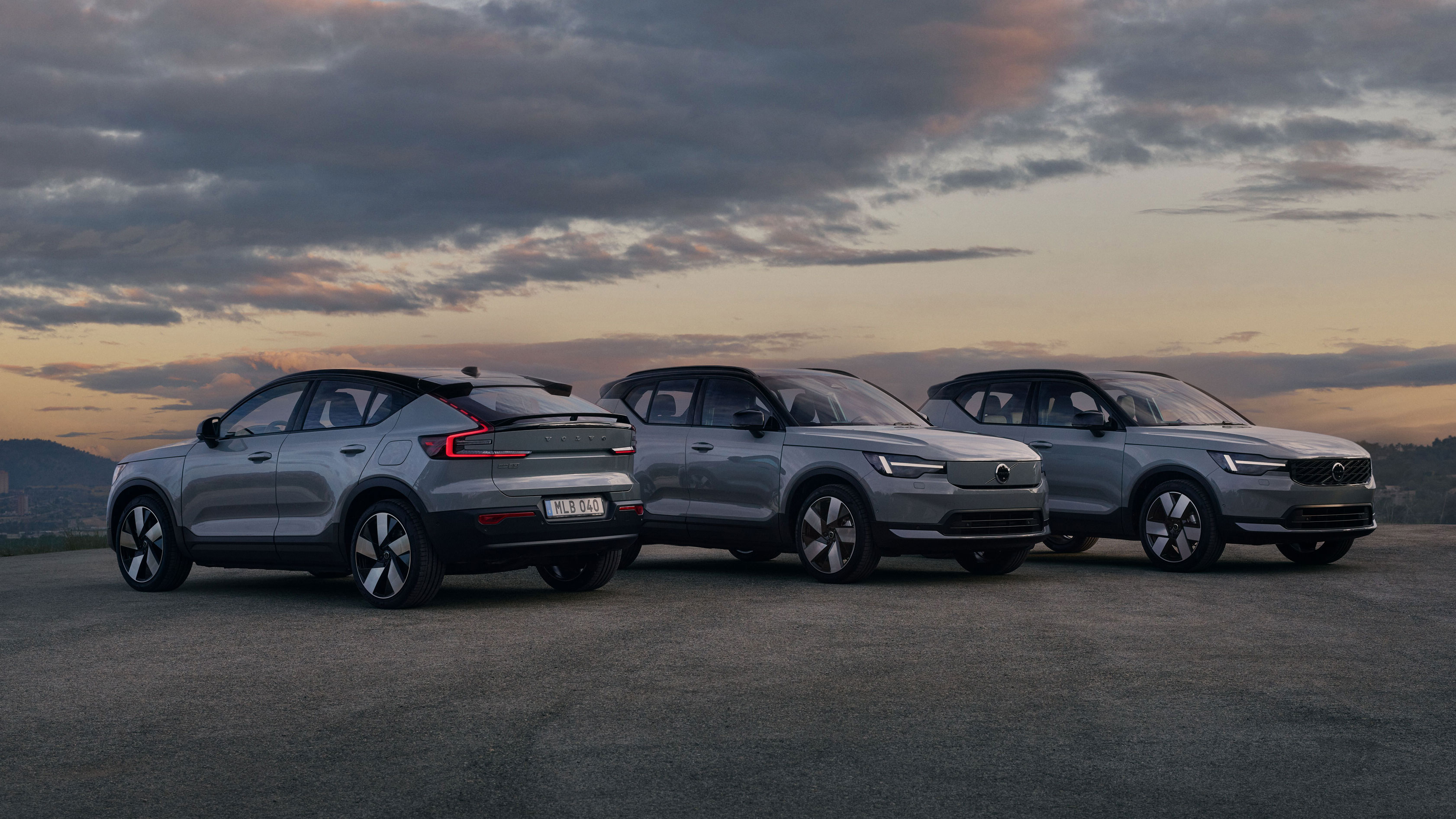 Volvo XC40, EX40 EC40 facelift 