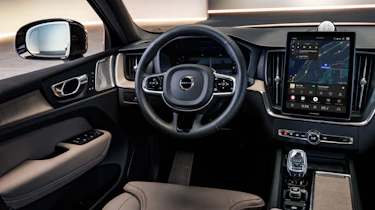 Volvo XC60 facelift 2026 - dash