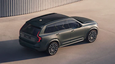Volvo XC90 facelift - above