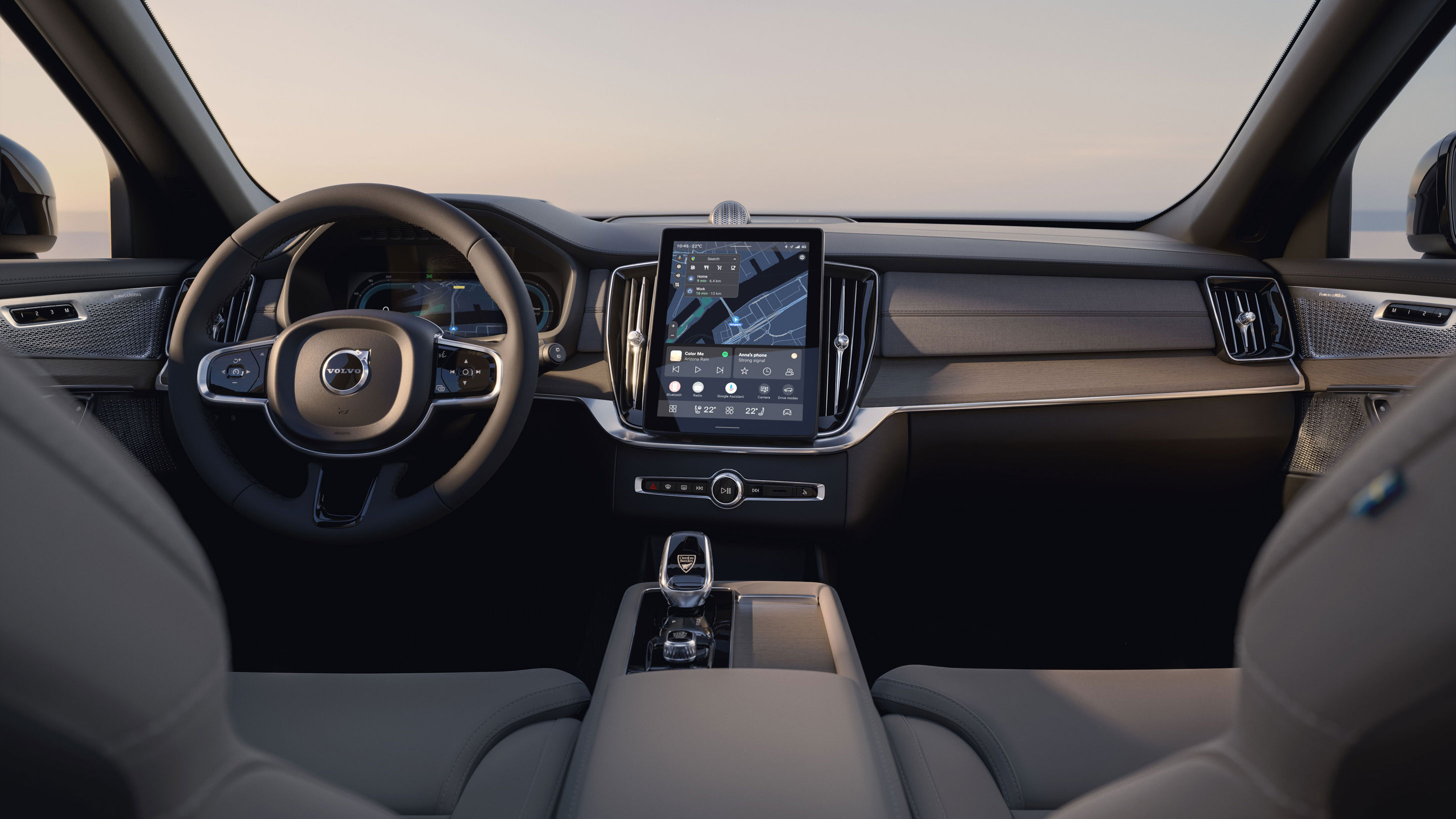 Volvo XC90 facelift - dash