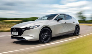 2027 Mazda 3 - front 3/4