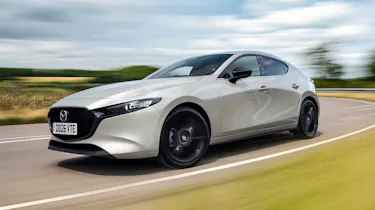 2027 Mazda 3 - front 3/4