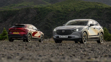 2027 Mazda CX-30 - front and rear