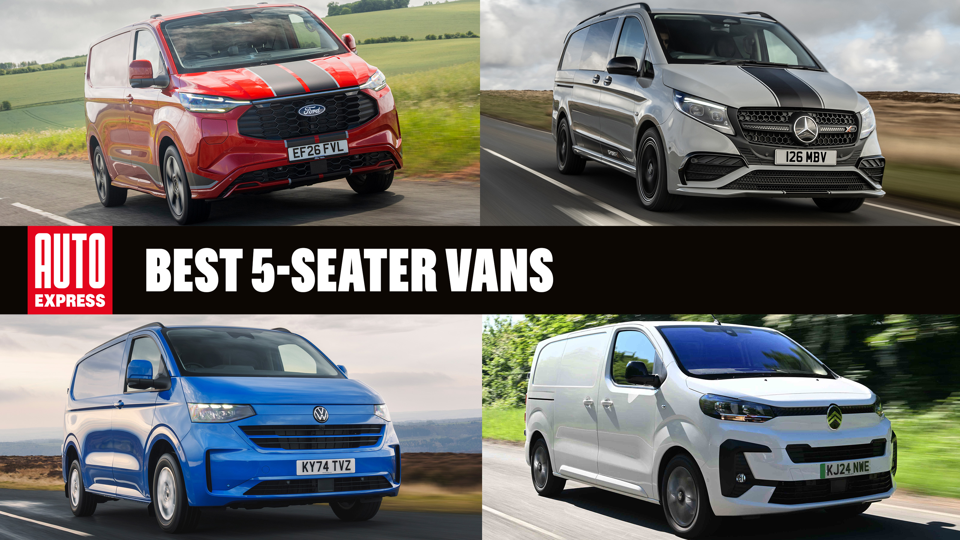 Best 5-seater vans - header image