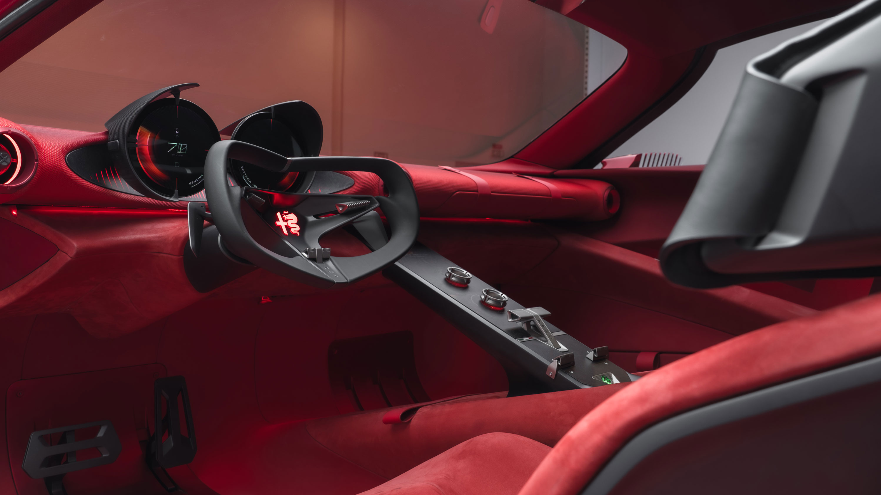 Alfa Romeo Cuorerosso - dash
