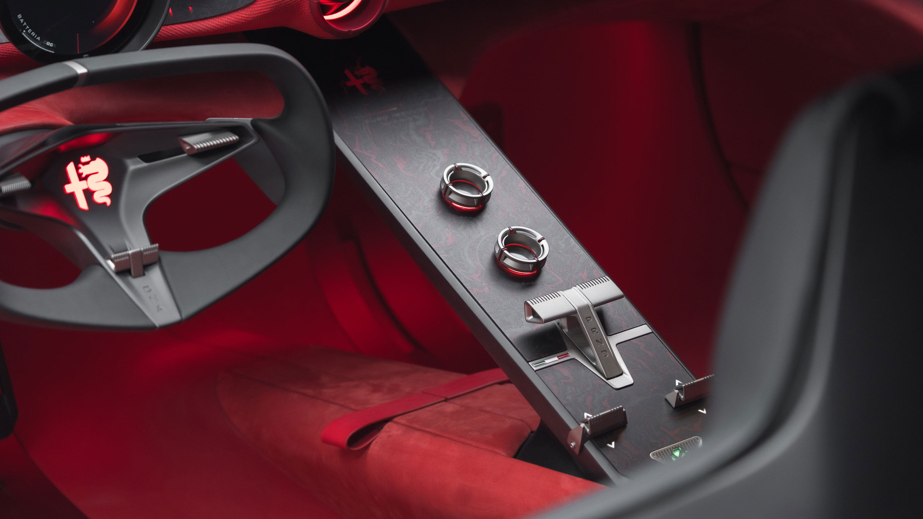 Alfa Romeo Cuorerosso - centre console